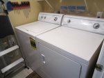 Shorten your Wash Time with the Full Washer and Dryer in the Condo
